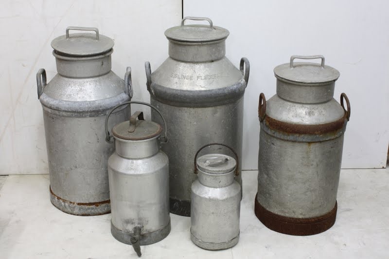 ミルク缶 No,3 | 湯の花ファクトリー | ANTIKAとモダン.｜アンティーク