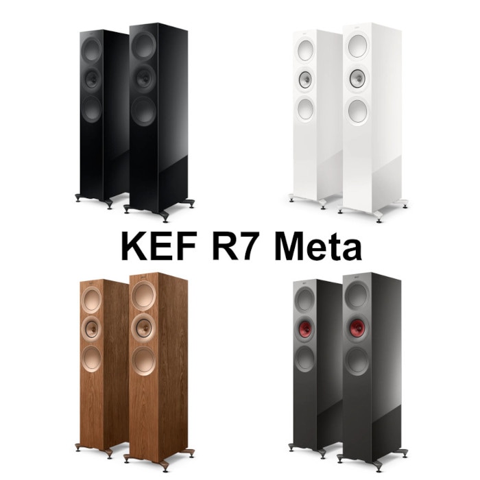 KEF R7 Meta ペア 3-way バスレフ型トールボーイスピーカー