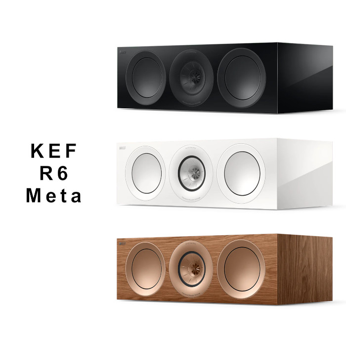 KEF R6 Meta 1本 3-way 密閉型センタースピーカー | すべての商品