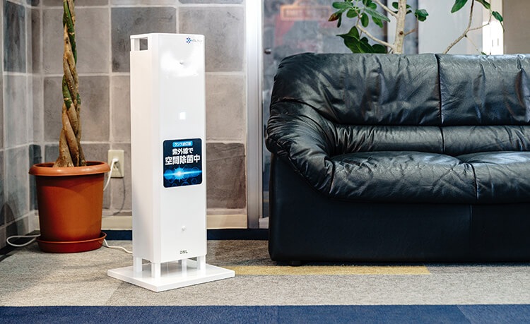 くりんクリン Stand 】 空気循環式紫外線除菌装置 （紫外線UV-C） 新型