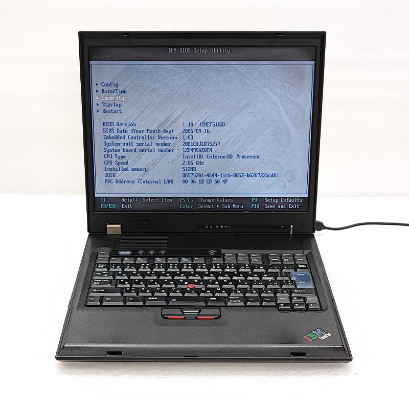 ジャンク品 IBM ThinkPad G41 ジャンクPC ジャンクパソコン 保証無し