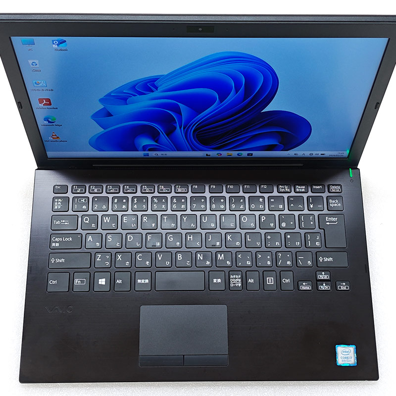 高性能i7 中古パソコン VAIO VJS132C11N Windows11 Pro Core i7 8550U