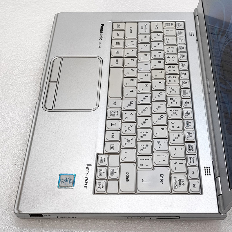 中古ノートパソコン Panasonic Let's note CF-LX6 Windows11 Pro Core