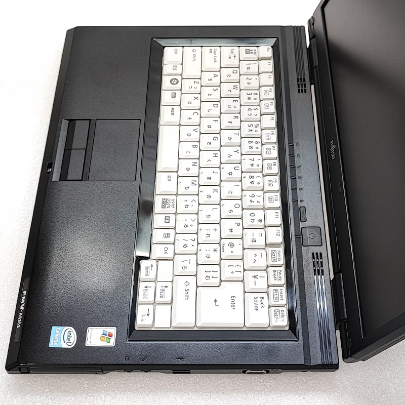 中古ノートパソコン 富士通 FMV-A6255 WindowsXP Celeron 530 メモリ