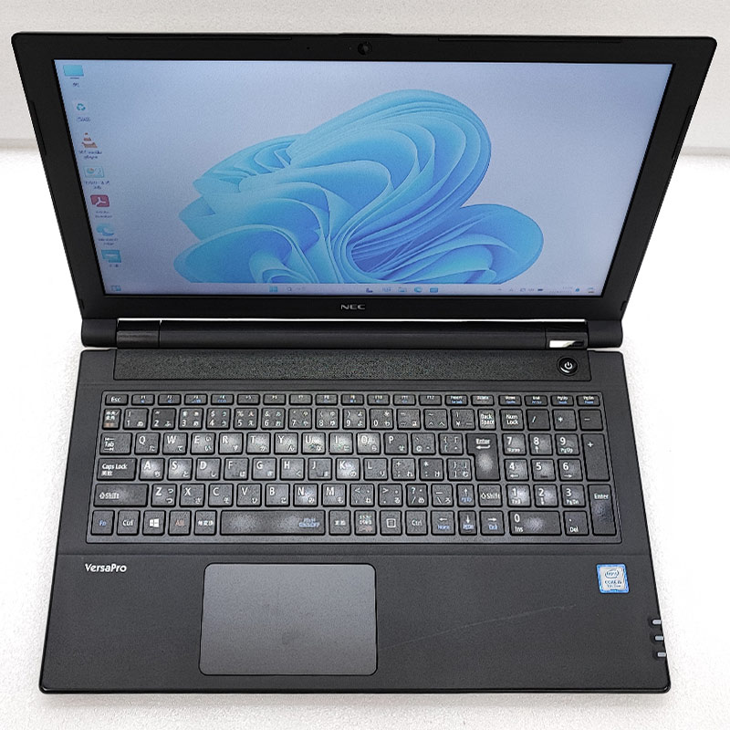 薄型 大画面 中古パソコン NEC VersaPro VRT25/F-4 Windows11 Pro Core