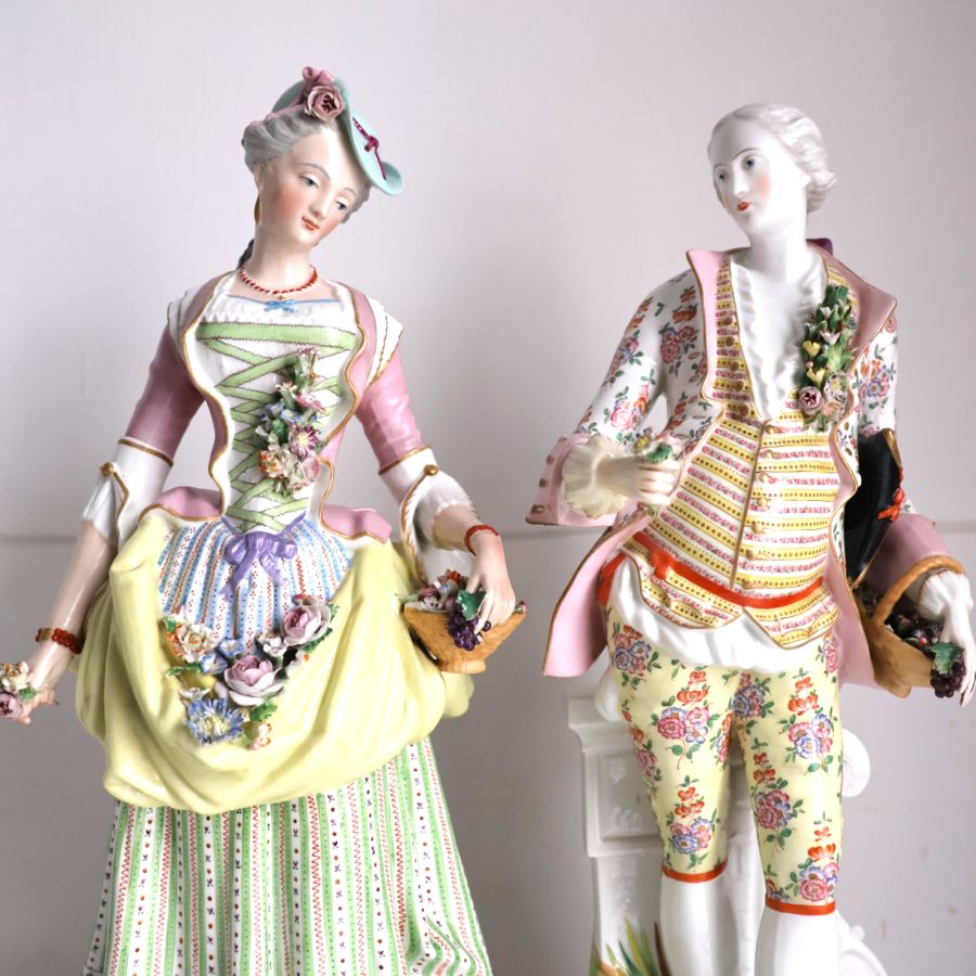 マイセン フィギュリン 「2人のガーデナー」 | ドイツ圏 | Gallery