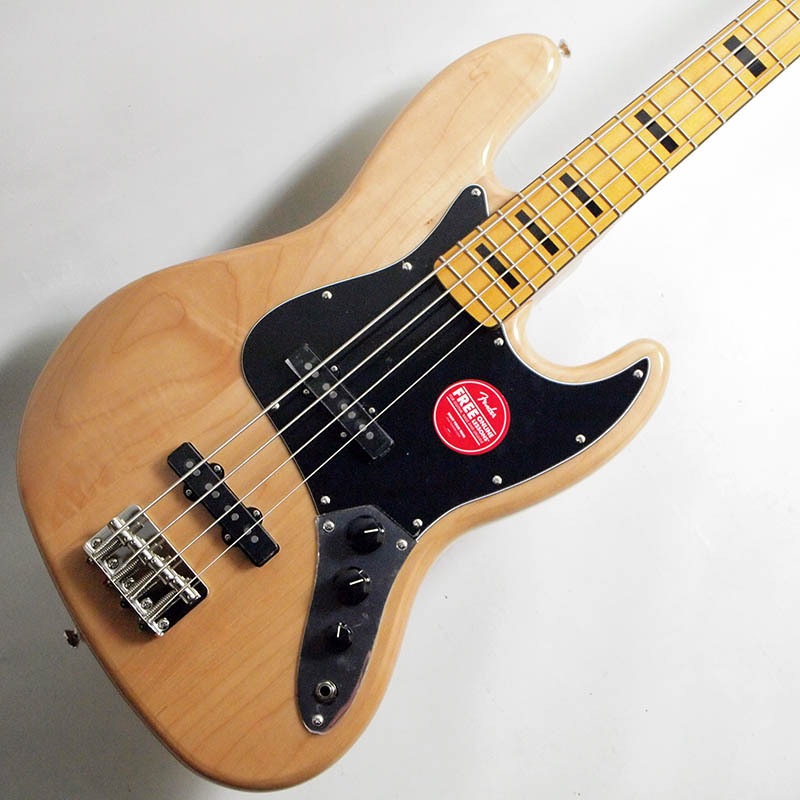 Squier by Fender Classic Vibe '70s Jazz Bass Natural〈スクワイア