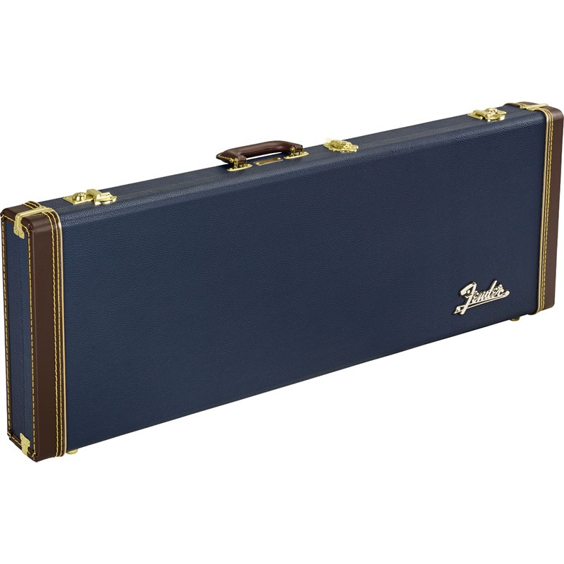 Fender Classic Series Wood Case Strat/Tele, Navy Blue ハードケース