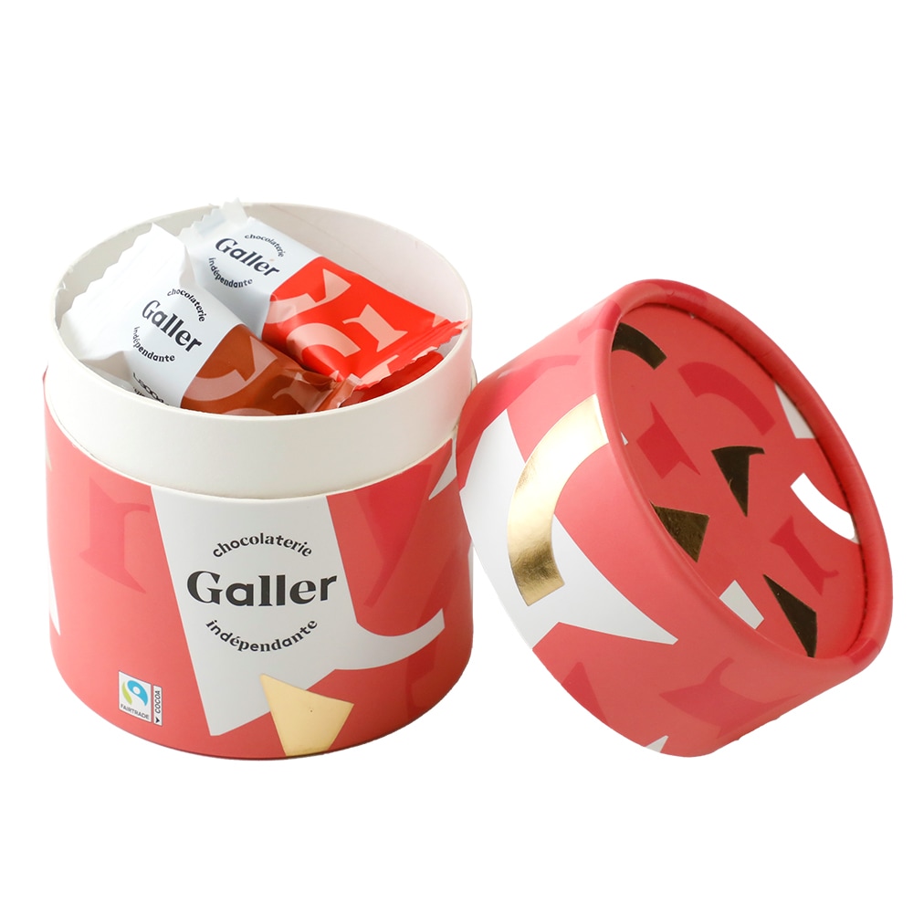 ナノバー 10個入 ミルク＆ダークプラリネ ベルギー王室御用達