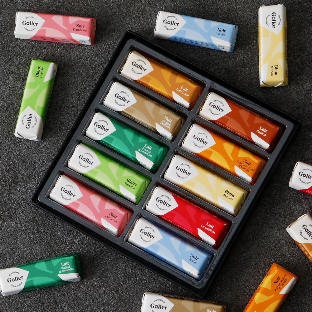 ミニバー 10本入 ベルギー王室御用達チョコレート ガレー（Galler