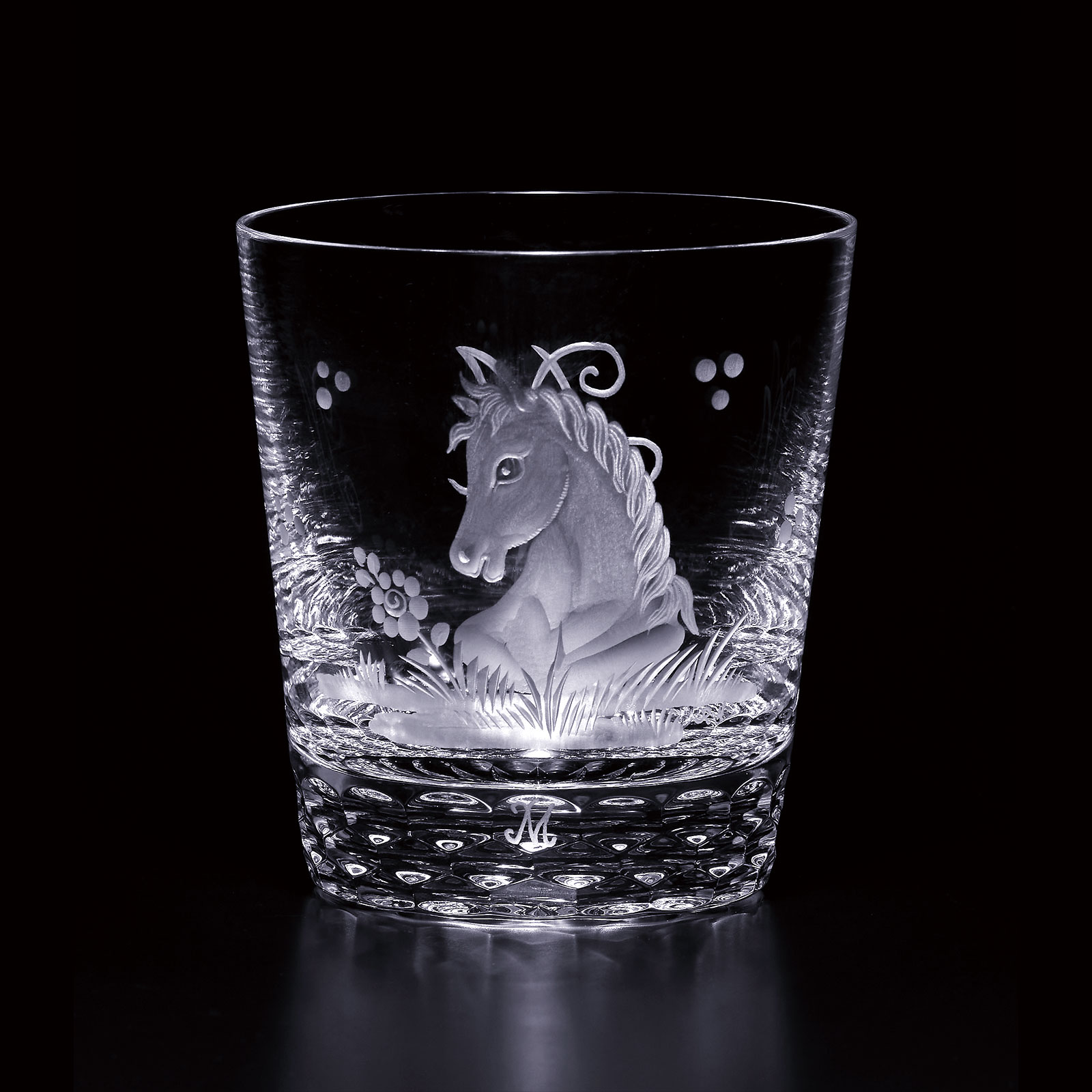 マイセンクリスタル 干支オールドファッション「午（ウマ）」 PF/3263