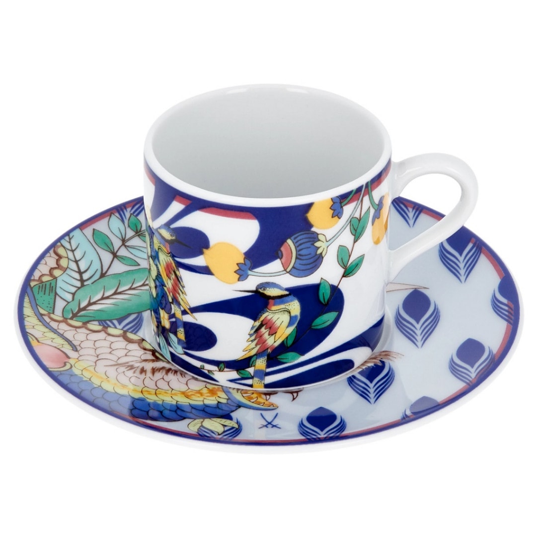 マイセン エスプレッソカップ＆ソーサー コラージュ ミスティック