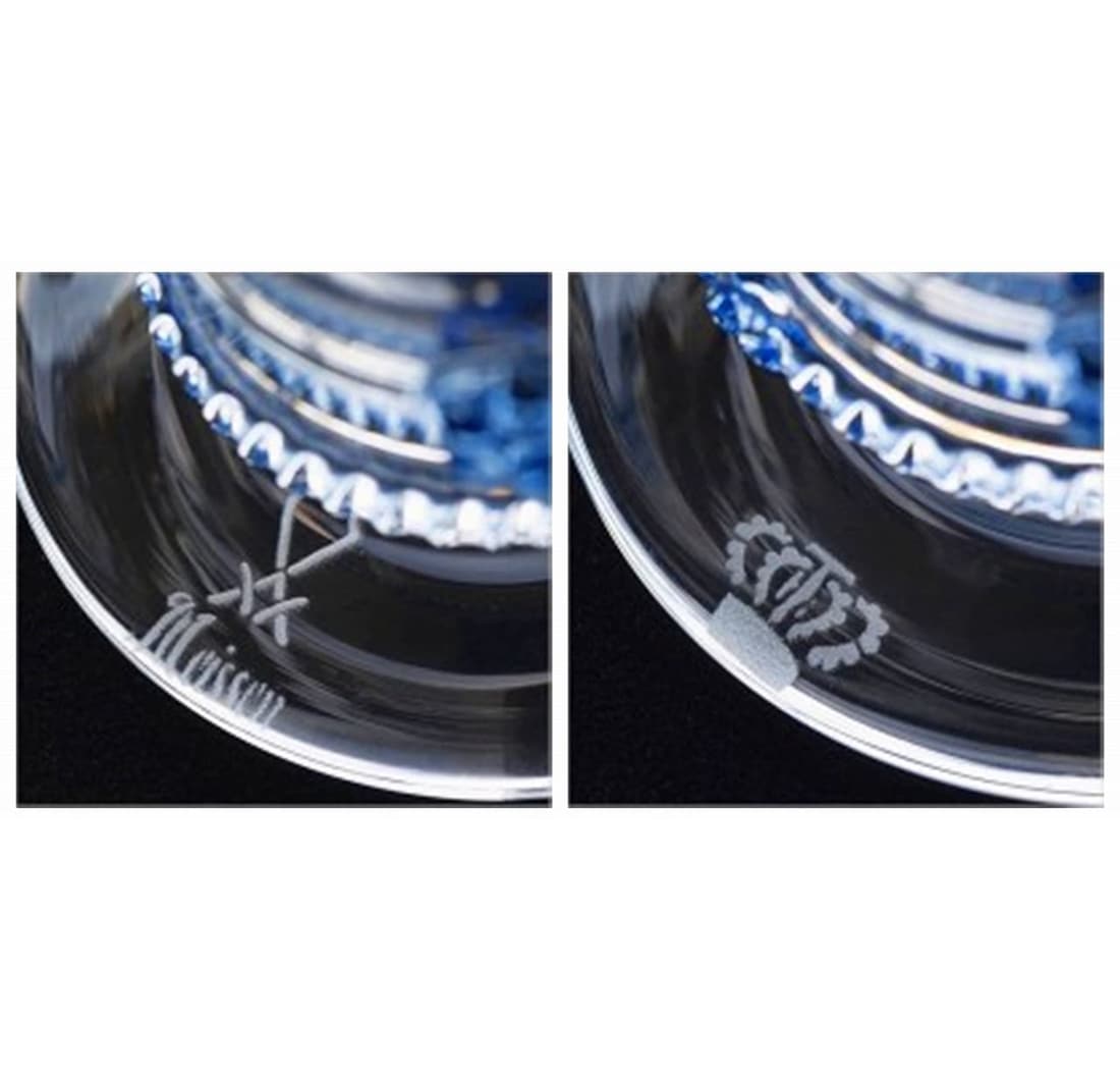 マイセングラス バッカス ロゼット（クリア） ワインタンブラー（大