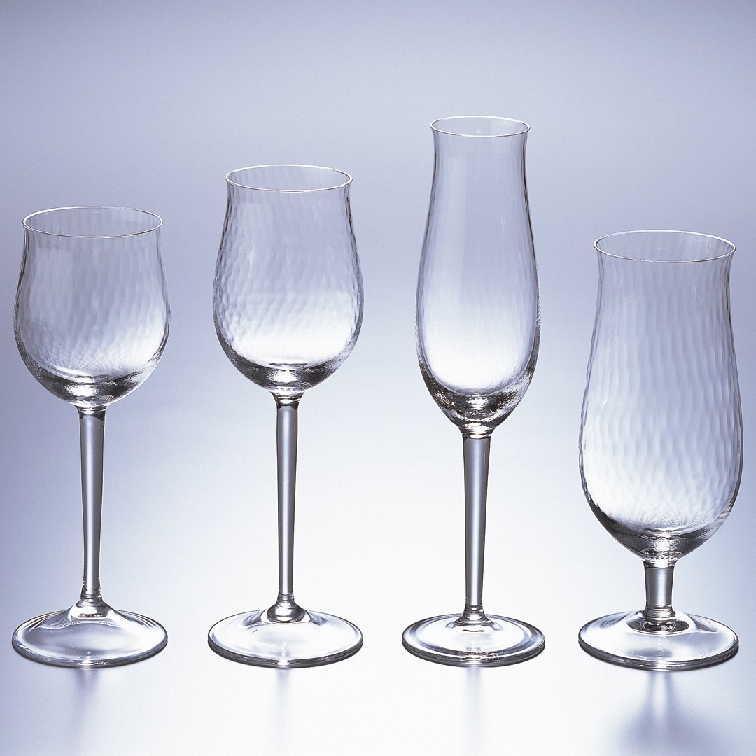 マイセングラス 波の戯れ シャンパングラス クリア 29171/KR