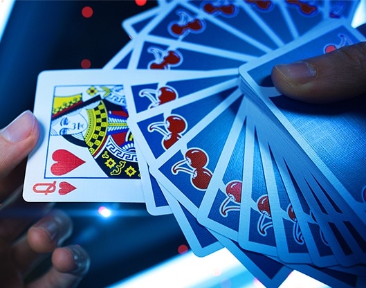 Cherry Casino Playing Cards (Tahoe Blue) （基本用具,デック