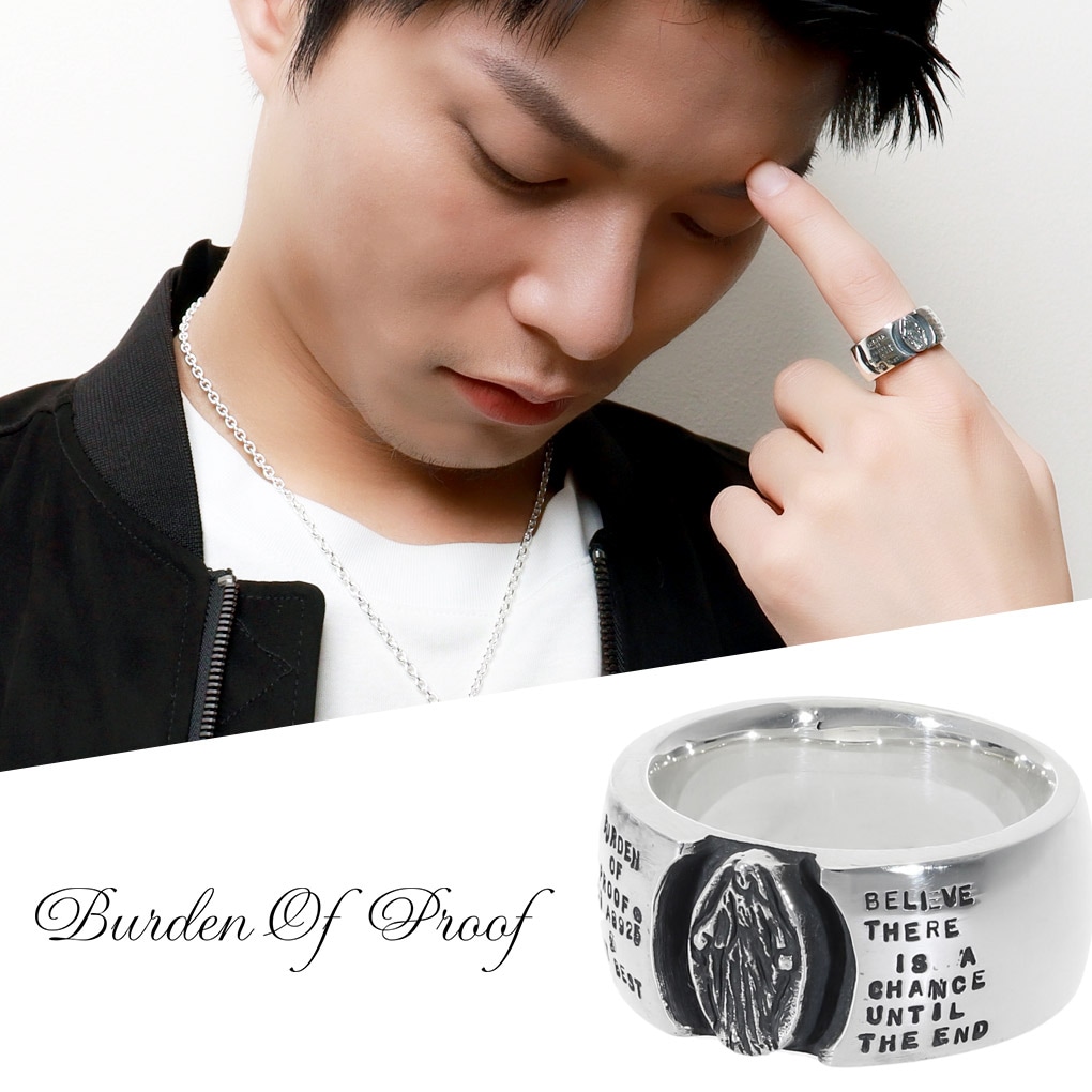 BURDEN OF PROOF マリア シルバー リング 指輪 9～29号 ブランド