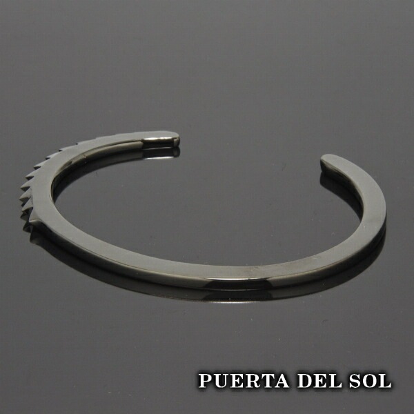 PUERTA DEL SOL ハンドカフ 手錠 ブレスレット ブラック シルバー950