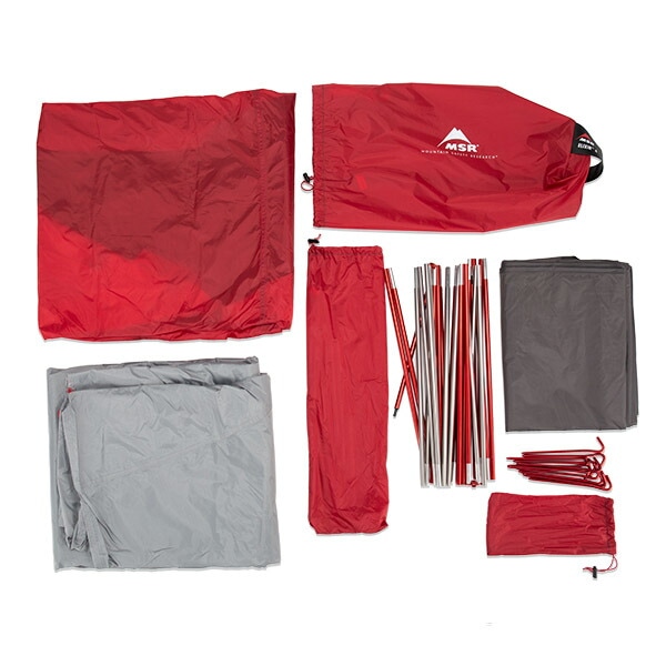 エムエスアール MSR エリクサー4 Elixir4 V2 4人用 テント フット