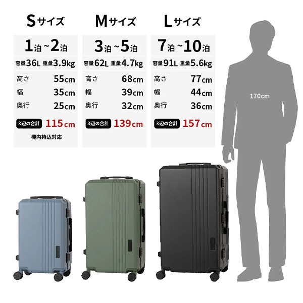 レジェンドウォーカー LEGEND WALKER スーツケース ハードケース