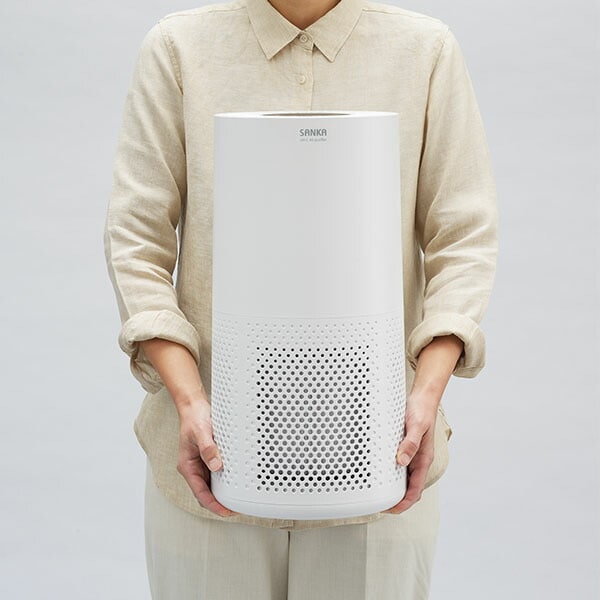 サンカ SANKA UV-C 除菌 空気 清浄機 17畳用 SAP-4100 ホワイト 小型
