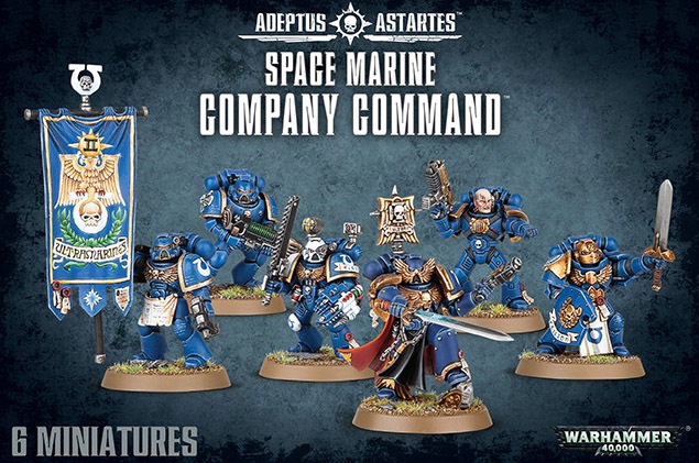 お取り寄せ商品】【WH40k】カンパニーコマンド / Company Command