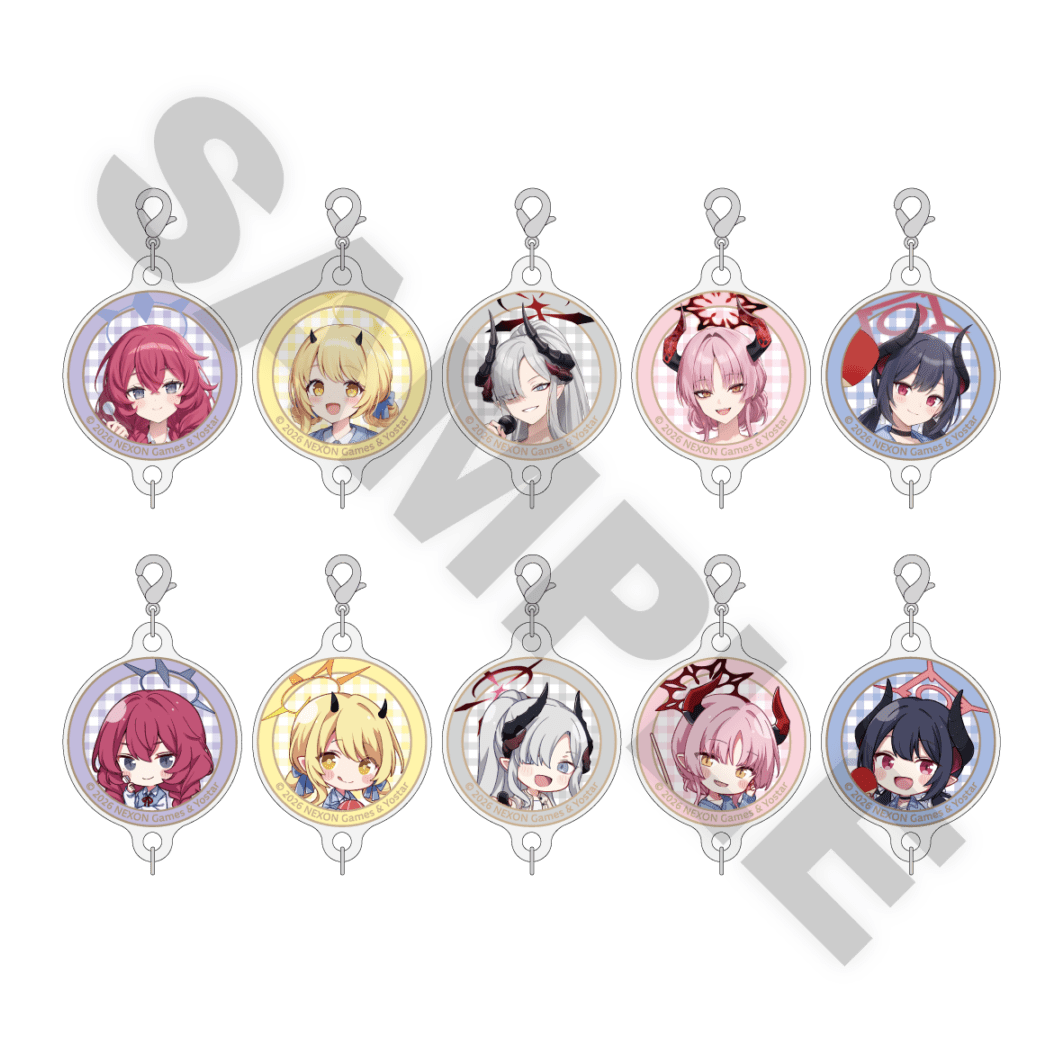 9月中旬頃以降発送」ブルーアーカイブ×ラウンドワン 連結アクリル