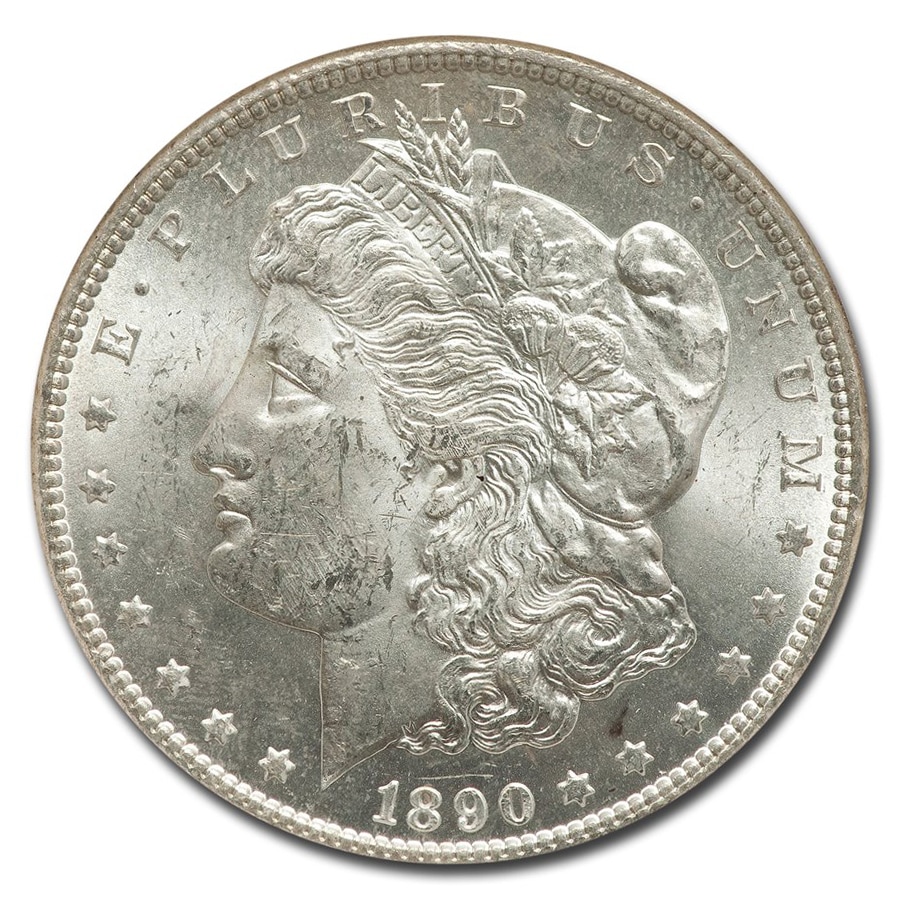 1890年 モルガン ダラー 銀貨 1ドル シルバー モルガン ヘッド