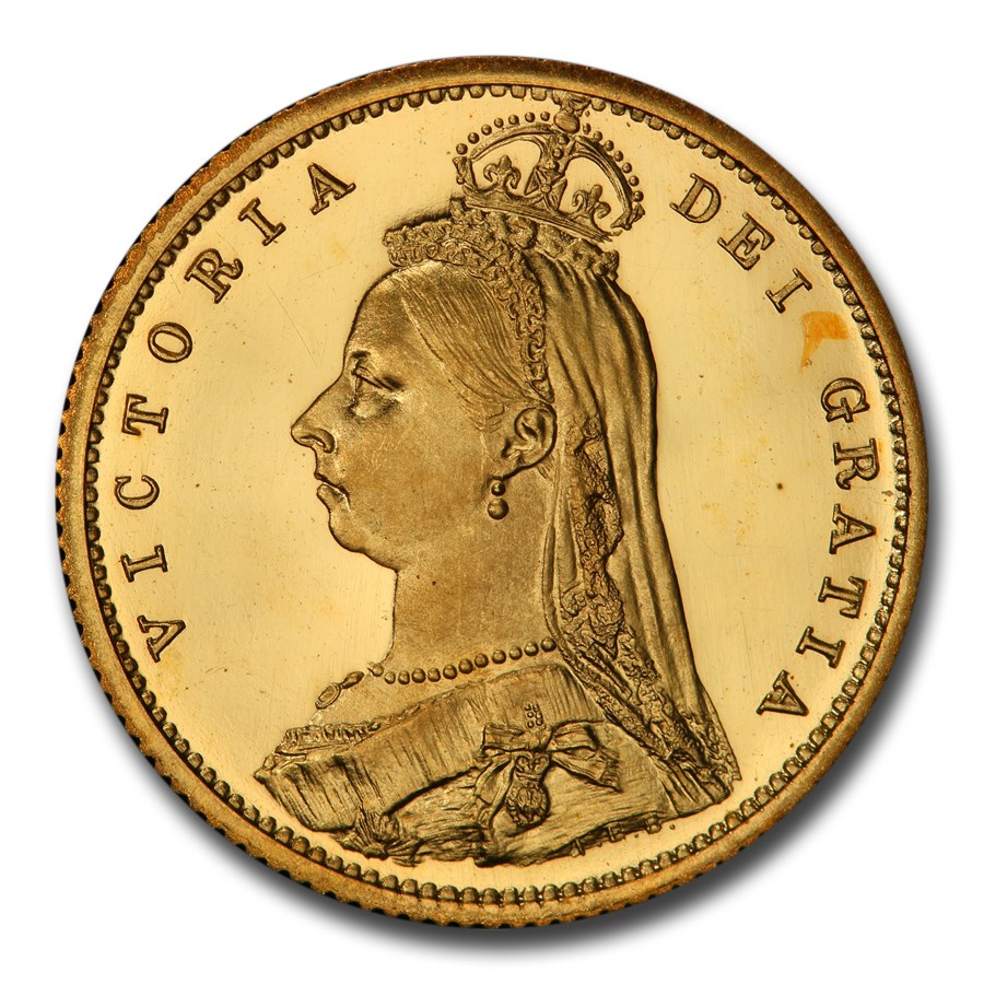 1887年 イギリス ヴィクトリア女王 ハーフ ソブリン 金貨 ジュビリー