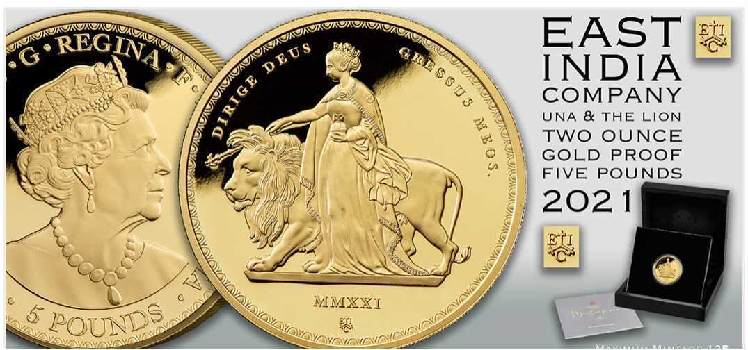 2021年グレートブリテン領セントヘレナ-エリザベス2世ウナとライオン5