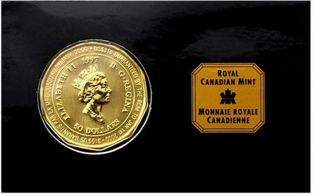 1997メイプルリーフ金貨 1オンス | 地金型メイプルリーフ金貨,1オンス