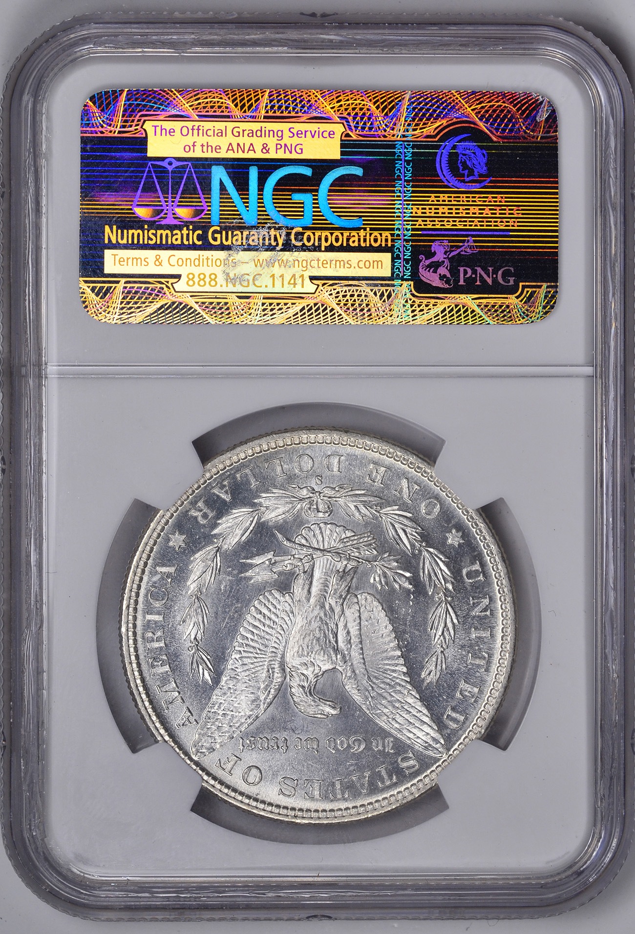 生前贈与対策】アンティークコイン アメリカ 1ドル モルガン銀貨1885