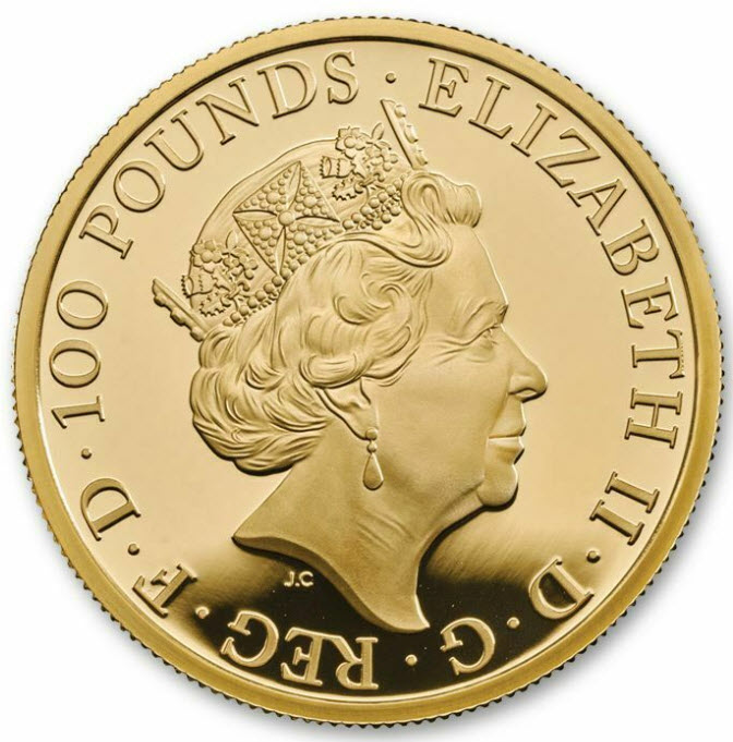 グレートブリテン クイーンズビースト2018年レッドドラゴン100ポンド