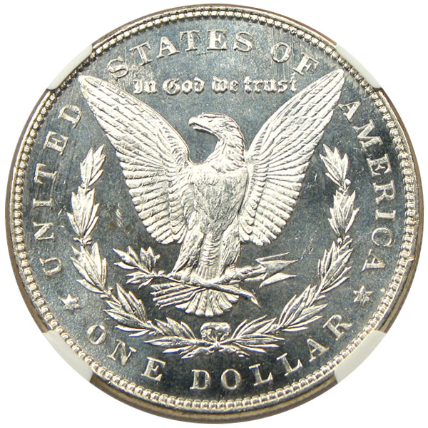 アンティークコイン アメリカ 1ドル モルガン銀貨1887 ＄1 NGC MS67PL