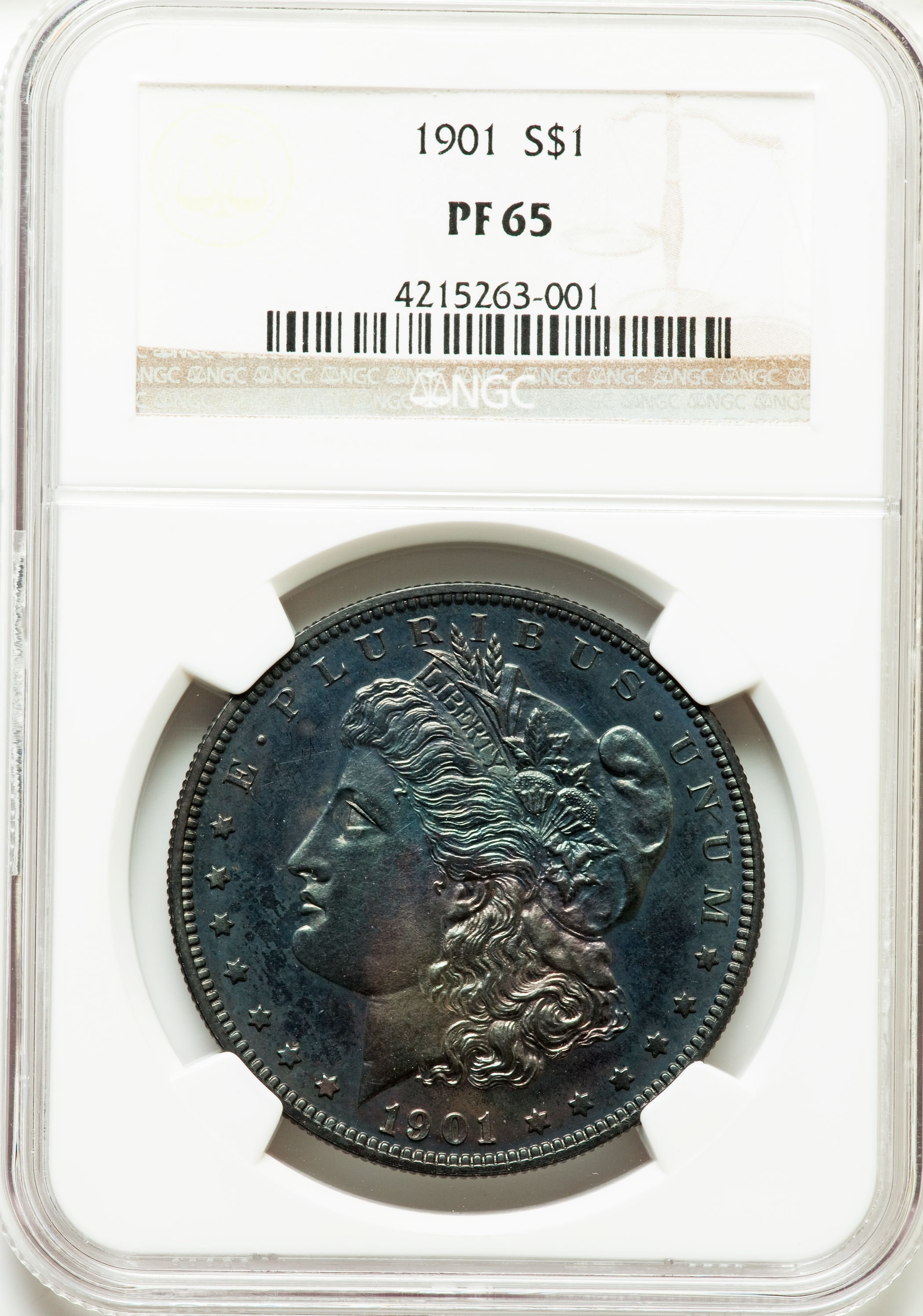 C673 アメリカ モルガンダラー1ドル銀貨 1901年 アメリカ 1ドル銀貨