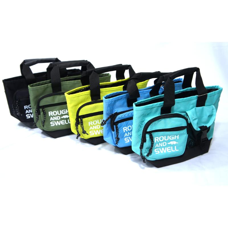 rough＆swell RSA-25012 UTILITY CART BAG ミント/ブラック/サックス
