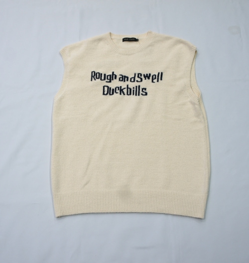 rough＆swell 『 DUCKBILLS VEST』【IVORY】RSM-24275 ベスト ゴルフ