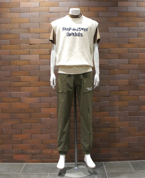 rough＆swell 『 DUCKBILLS VEST』【IVORY】RSM-24275 ベスト ゴルフ