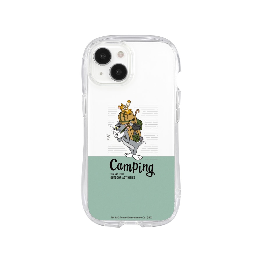 トムとジェリー iPhone 15 / 14 / 13 対応 クリスタルクリアケース