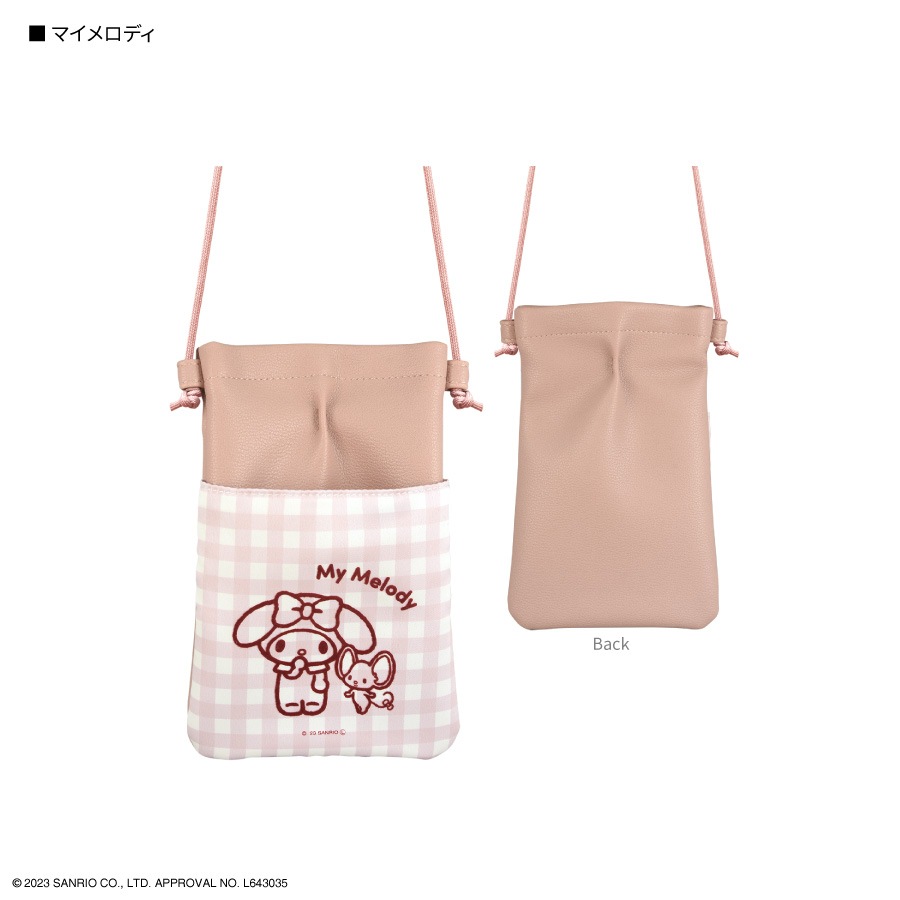 サンリオキャラクターズ IIIIpocket スマートフォンポーチ | さ行