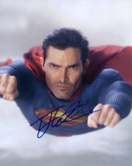 タイラー・ホークリン直筆サイン入り写真□スーパーマン&ロイス