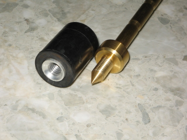 【新品】コントラバス エンドピン［タングステン入り真鍮／先端真鍮］② MITSUKE コントラバスエンドピン 真鍮 | 【クロサワ楽器店オンライン