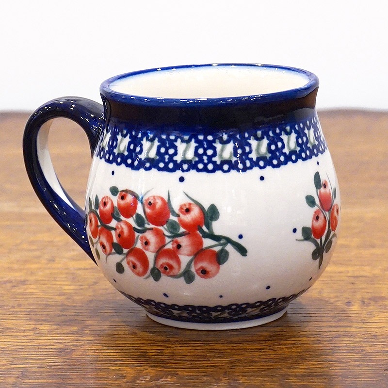 ポーランド陶器 ポーリッシュポタリー 「Millena」 マグカップ（約