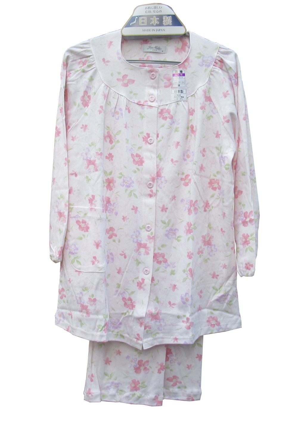 23116enmt)レディースパジャマ 婦人パジャマ 日本製 長袖・長ズボン