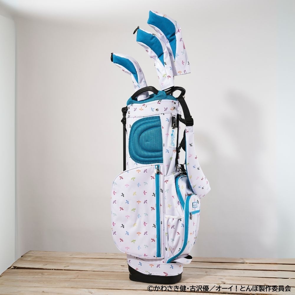 カラフルで機能性抜群【オーイ！とんぼ】スタンド キャディバッグ