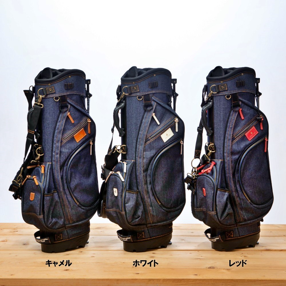 Lahella golf デニムスタンドキャディバッグ【ラヘラゴルフ】