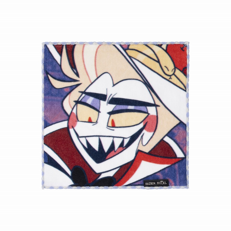 HAZBIN HOTEL ファニーフェイスなハンドタオル (ルシファー