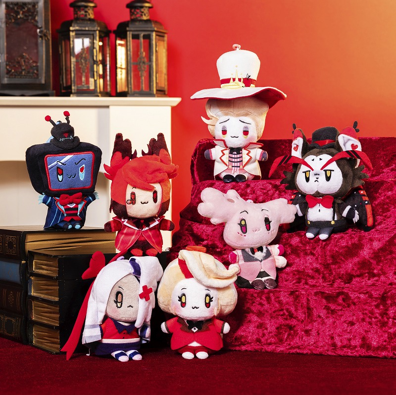 HAZBIN HOTEL おすわりマスコット (アラスター) | ハズビン・ホテルへ