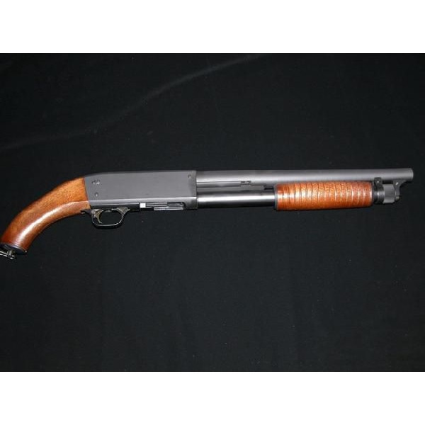 KTWG003 イサカM37 ソウドオフ エアーショットガン | エアーコッキング