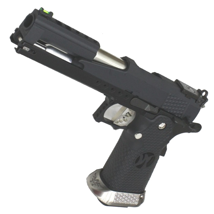 ARMORER WORKS ハイキャパ 5.1 レースガン ガスブローバック BK | ガス