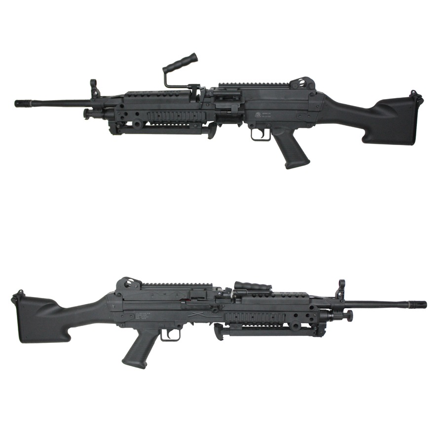 S&T M249 SAW E2 BK スポーツライン電動ガン(右刻印無し)【180日間安心